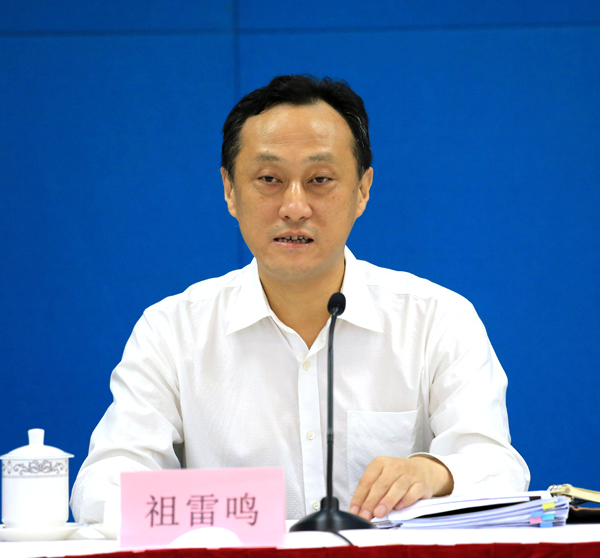 水利部建设与管理司司长,河长办主任祖雷鸣